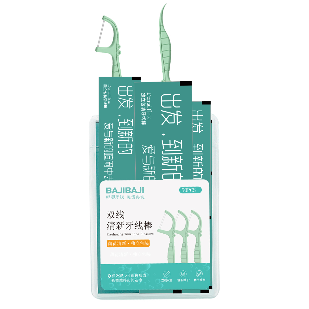 BAJI dental floss picks